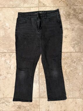 Universal Thread- Black, High Rise, Kick Boot Crop
